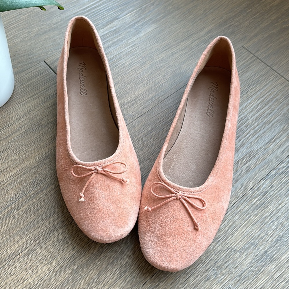 MADEWELL Adelle Suede Ballet Flat *7.5*